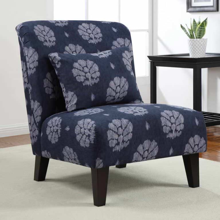 Image of: Dark Purple IKEA Accent Chair