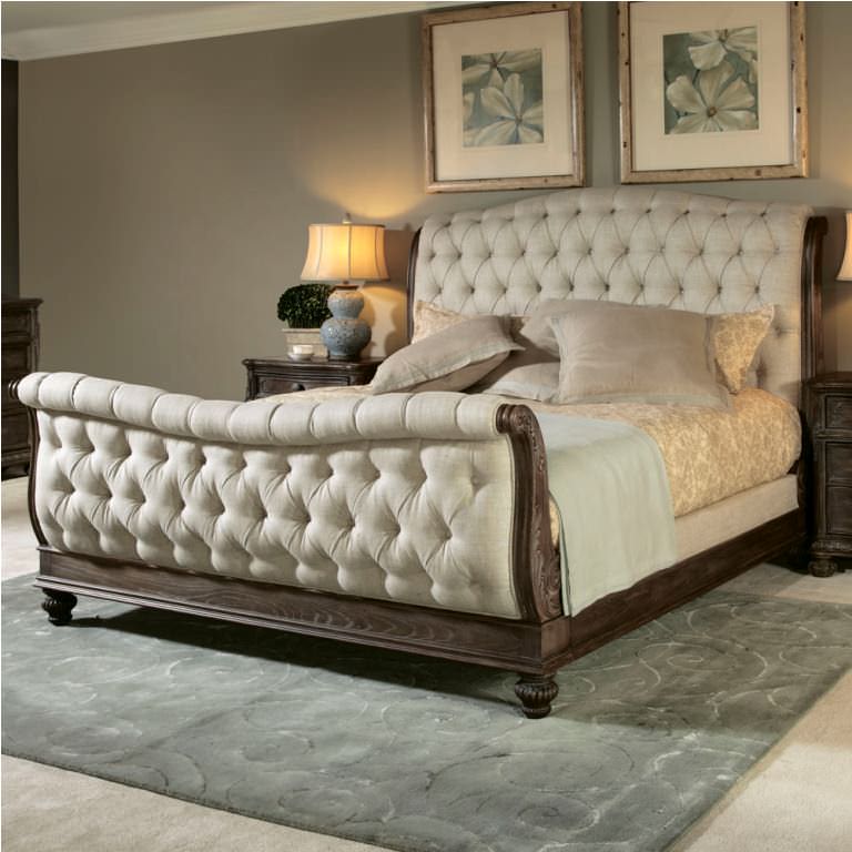 Image of: jessica mcclintock sleigh bed design