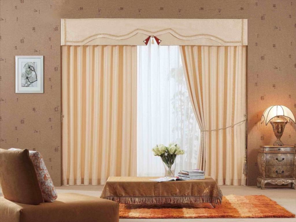 Image of: living room curtain idea