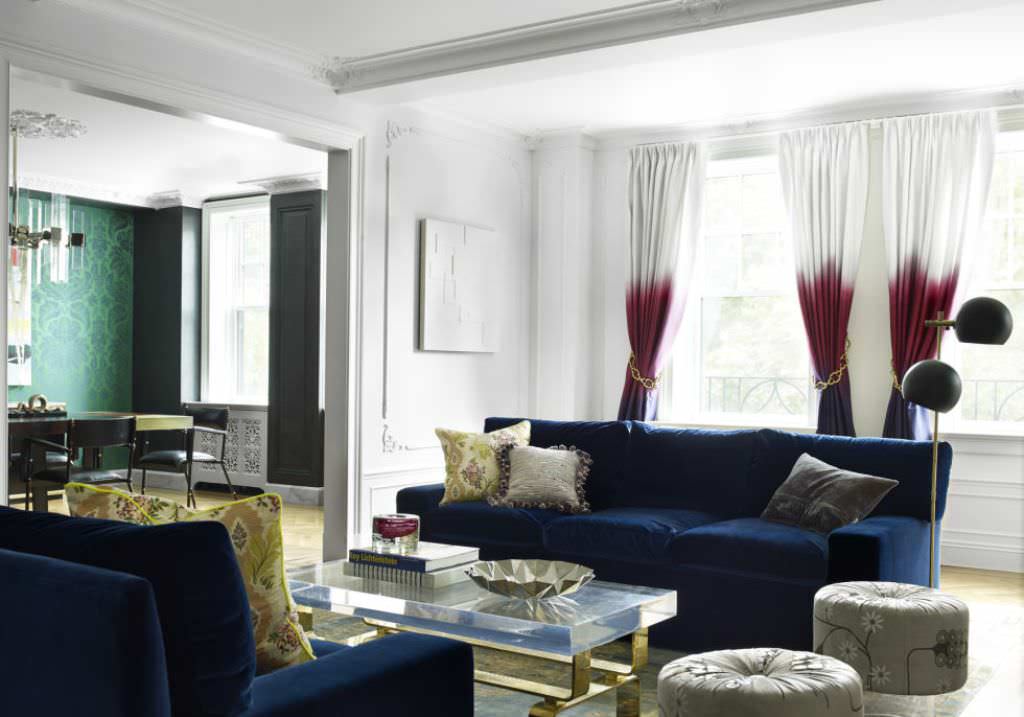 Image of: living room curtain ideas modern