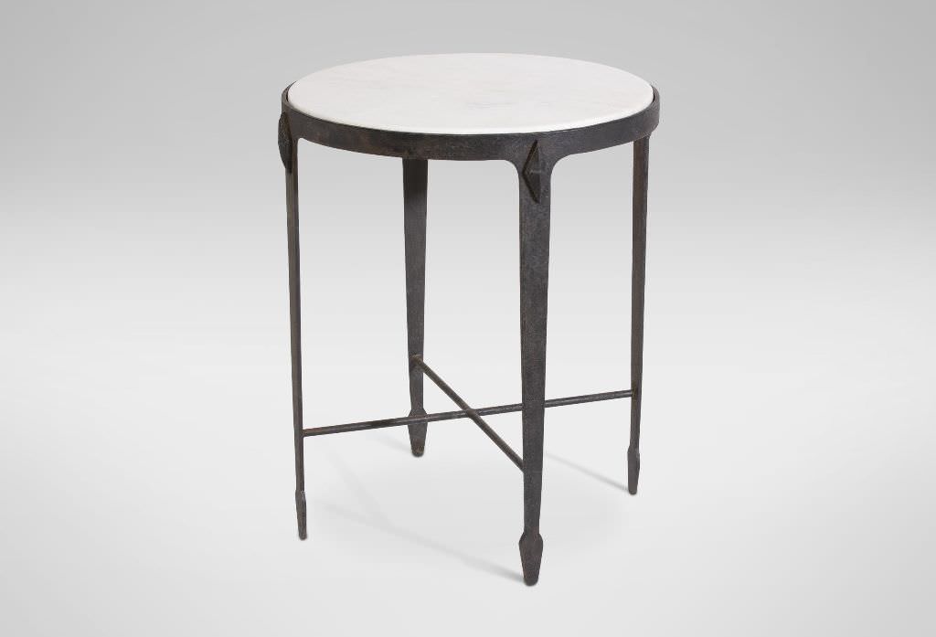Image of: marble top accent tables