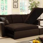 microfiber-and-leather-convertible-sofa-bed-with-storage