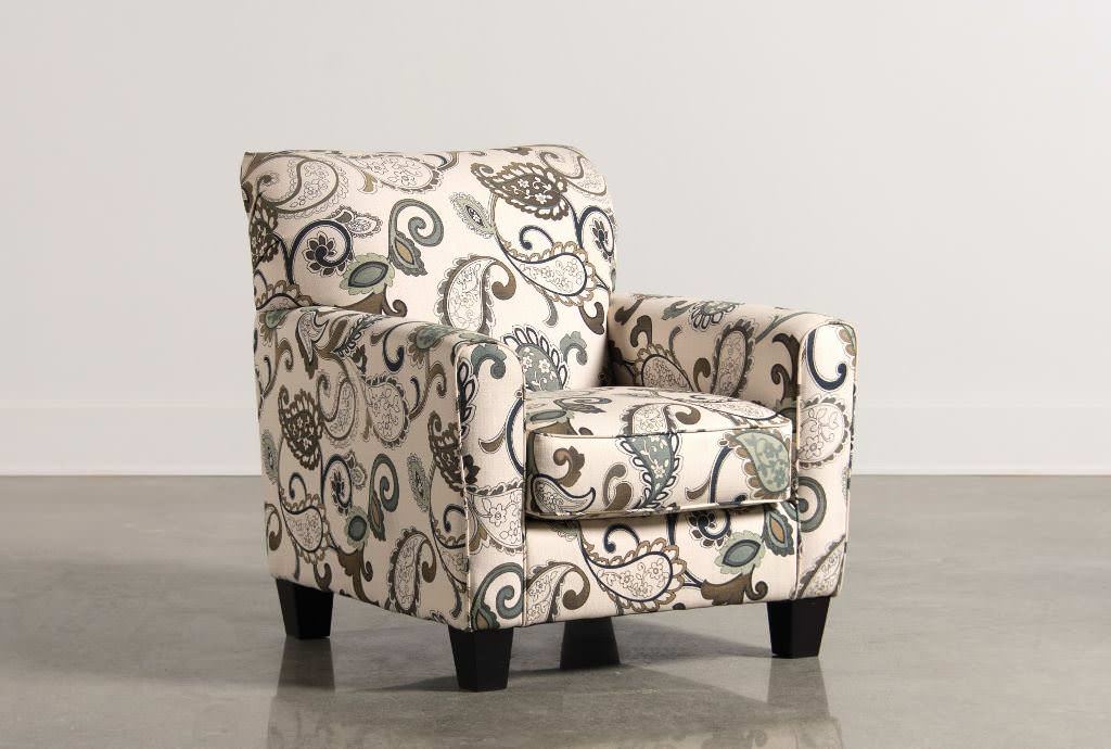 Image of: Classic Paisley Accent Chair
