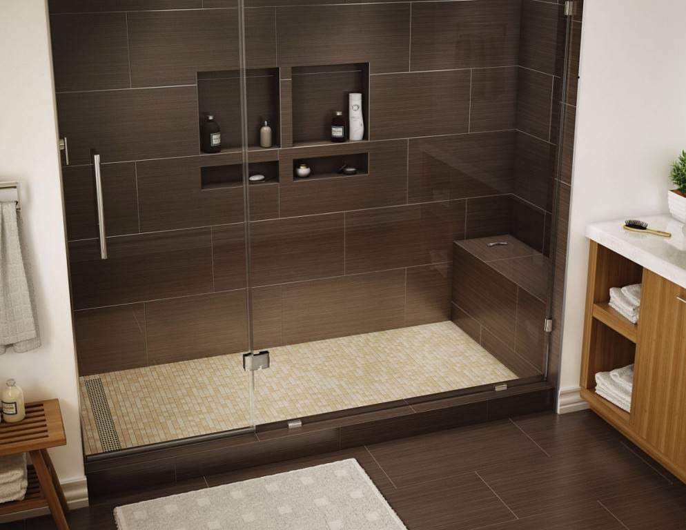 Image of: prefab shower niche designs