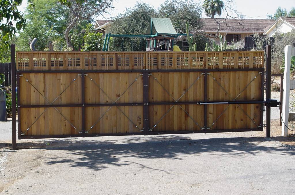 Image of: prefab wood fence panels plans