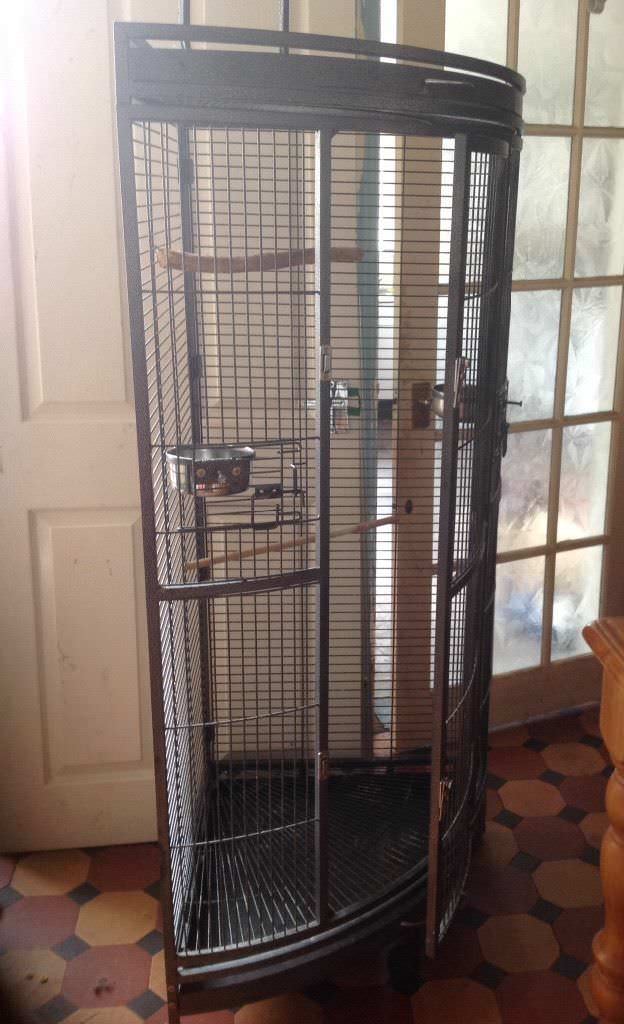 Image of: prevue corner bird cage