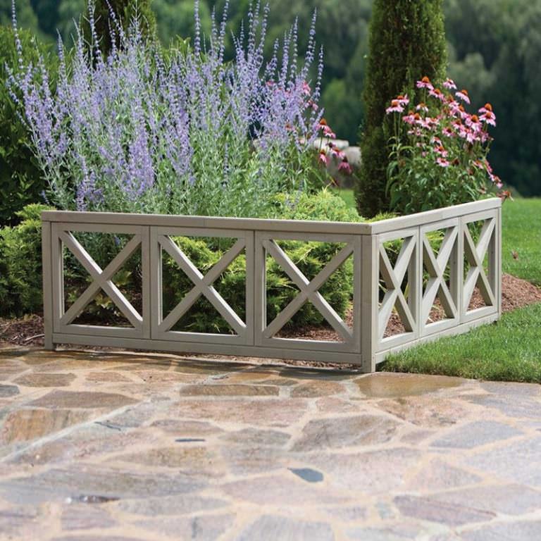 Image of: small accent fence