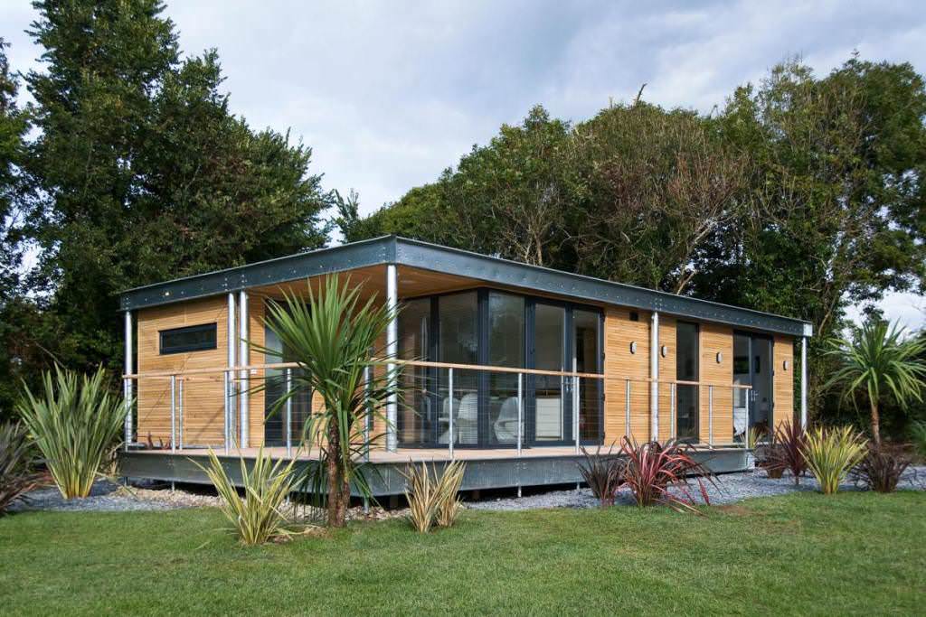 Image of: small modern prefab homes design