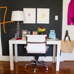small-parsons-desk-design-in-girls-bedrooms