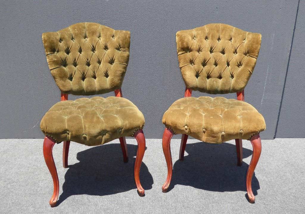 Image of: used french accent chairs