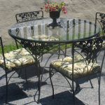small-outdoor-wrought-iron-table