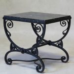 small-wrought-iron-table-design