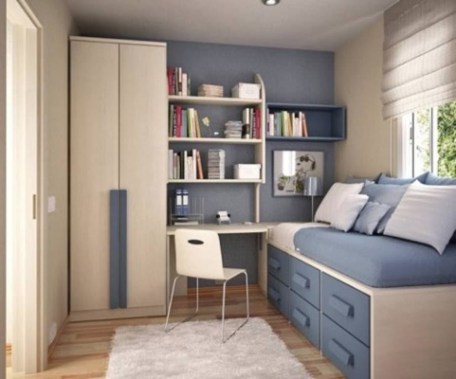 Image of: storage solutions for small bedrooms style