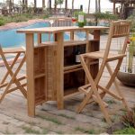 teak-bar-table-and-chairs-design