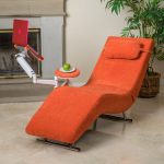contemporary-burnt-orange-accent-chair