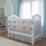 coral-and-aqua-baby-bedding-crib