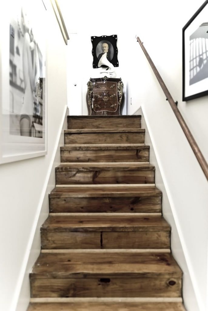 Image of: diy staircase and decoration