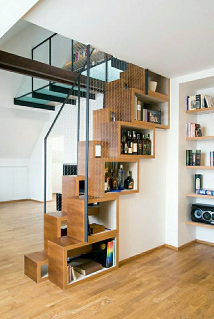 Image of: diy staircase design