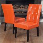 orange-leather-chair