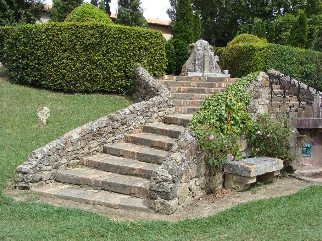 Image of: outside stone stairs design
