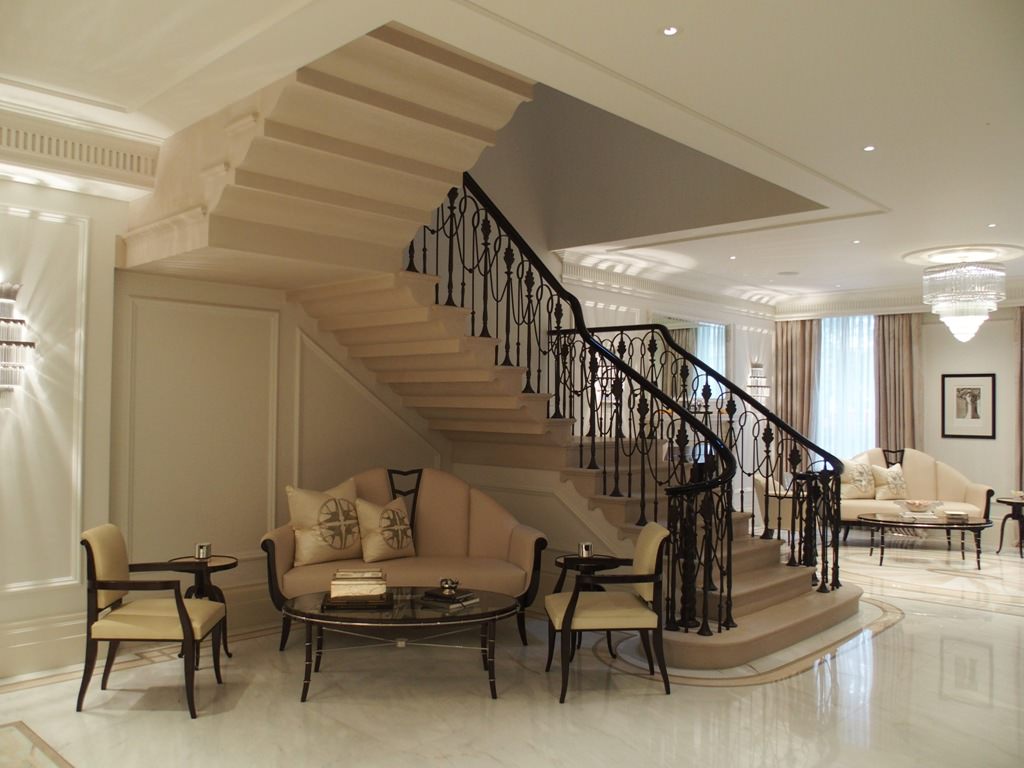 Image of: stone marble staircase