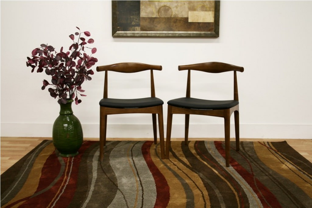 Image of: twin wood accent chairs