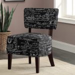 Black Unique Wood Accent Chairs