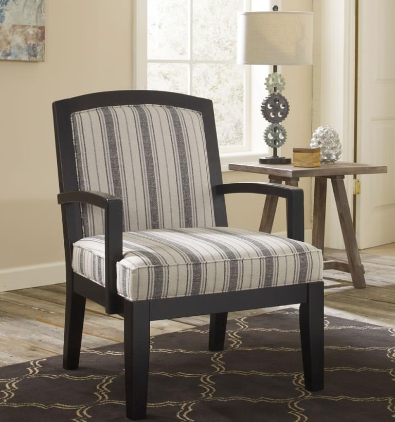 Fabric Wood Accent Chairs
