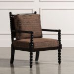 Smal Brown Wood Accent Chairs