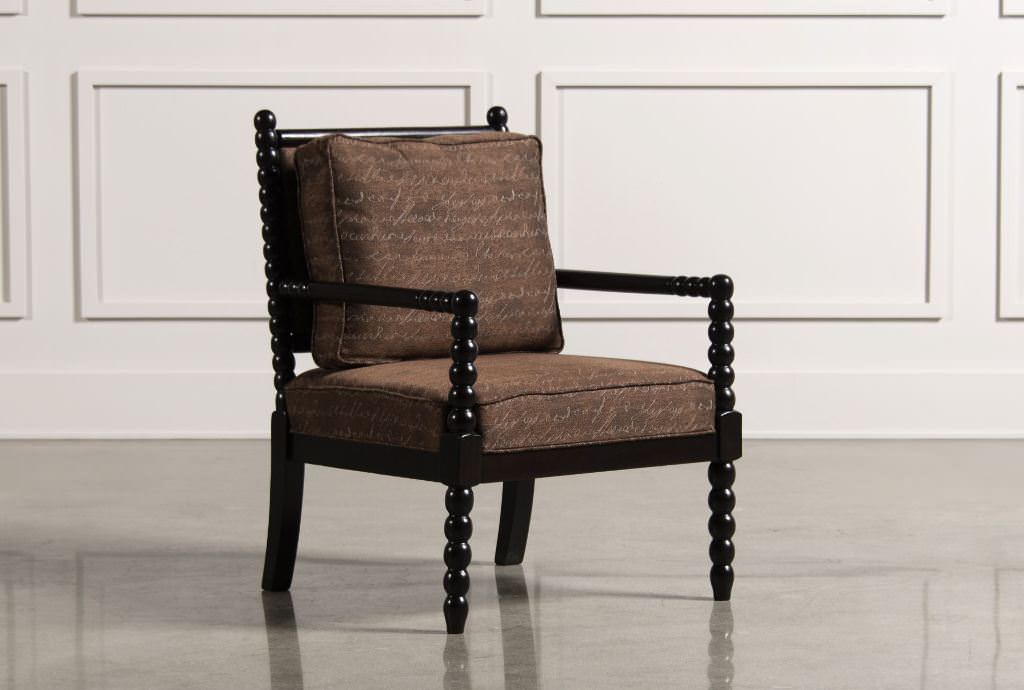 Image of: Smal Brown Wood Accent Chairs