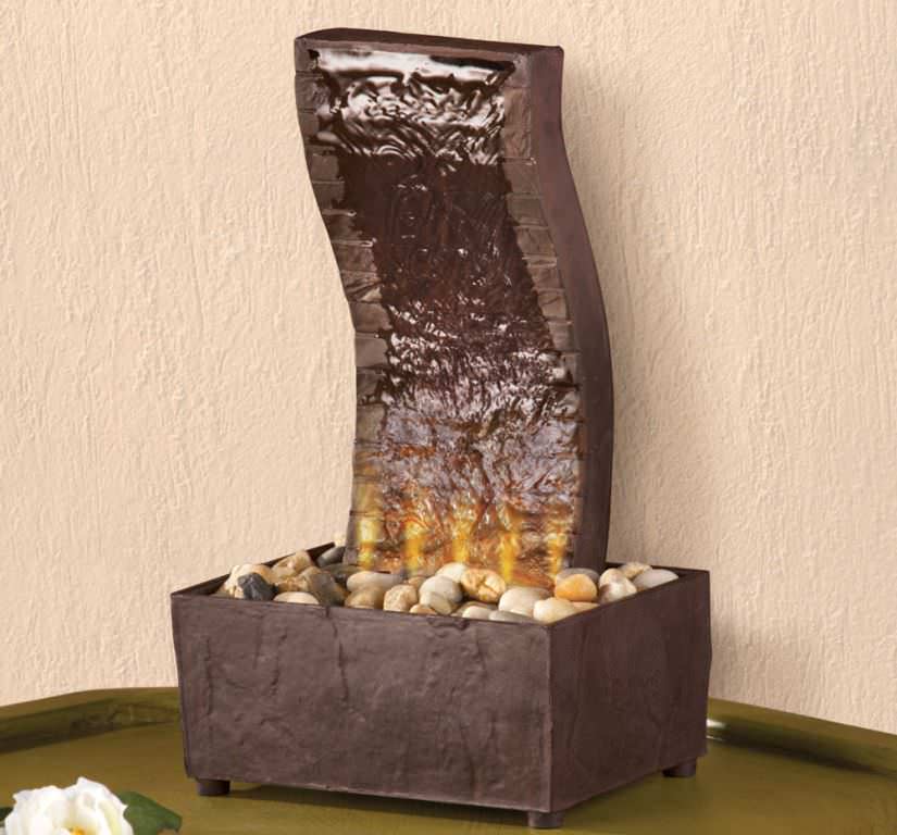Image of: awesome tabletop fountains