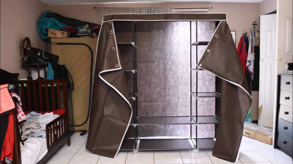 Image of: canvas portable closets