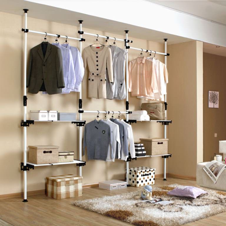 Image of: diy portable closets design