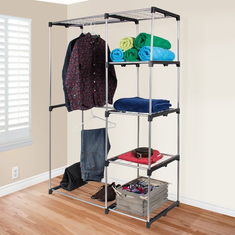 Image of: diy portable closets idea