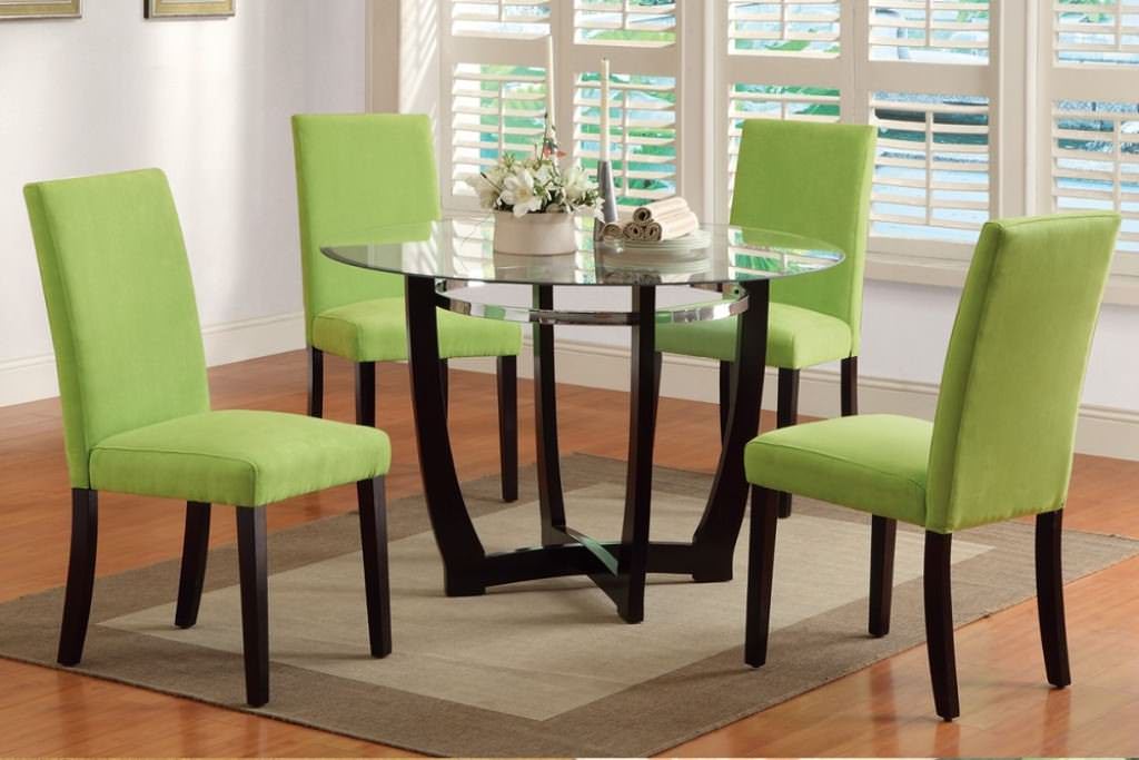 Image of: green parsons chairs