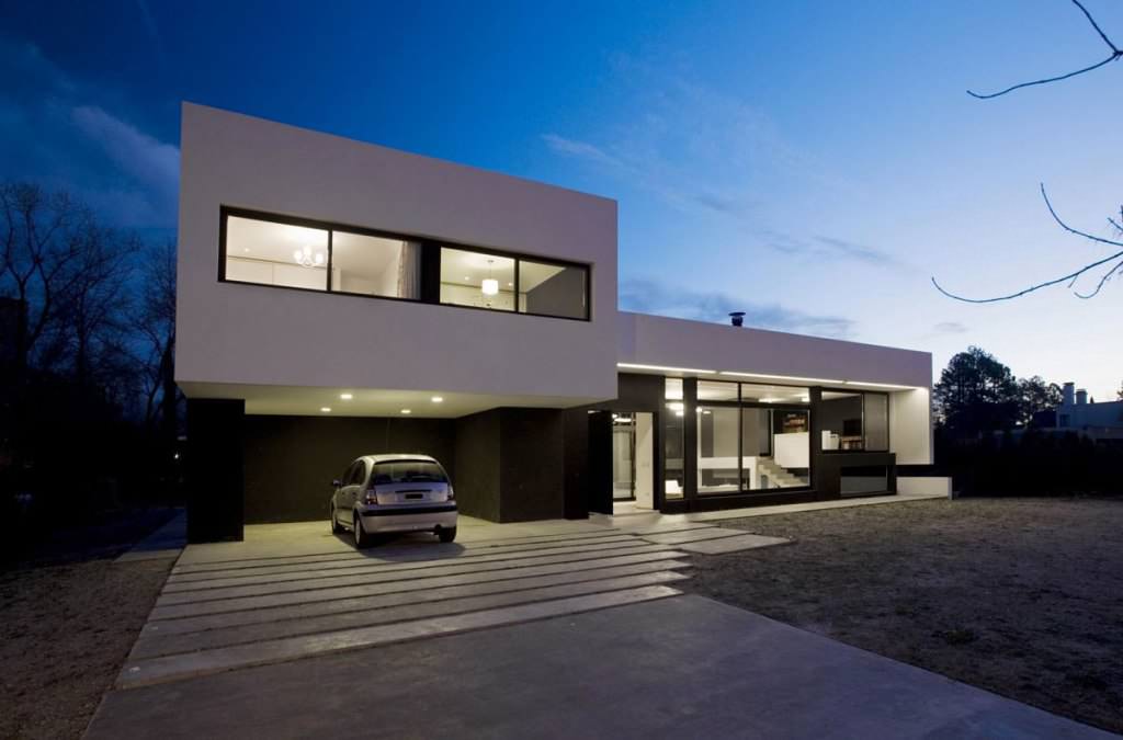 Image of: modern prefab garage design