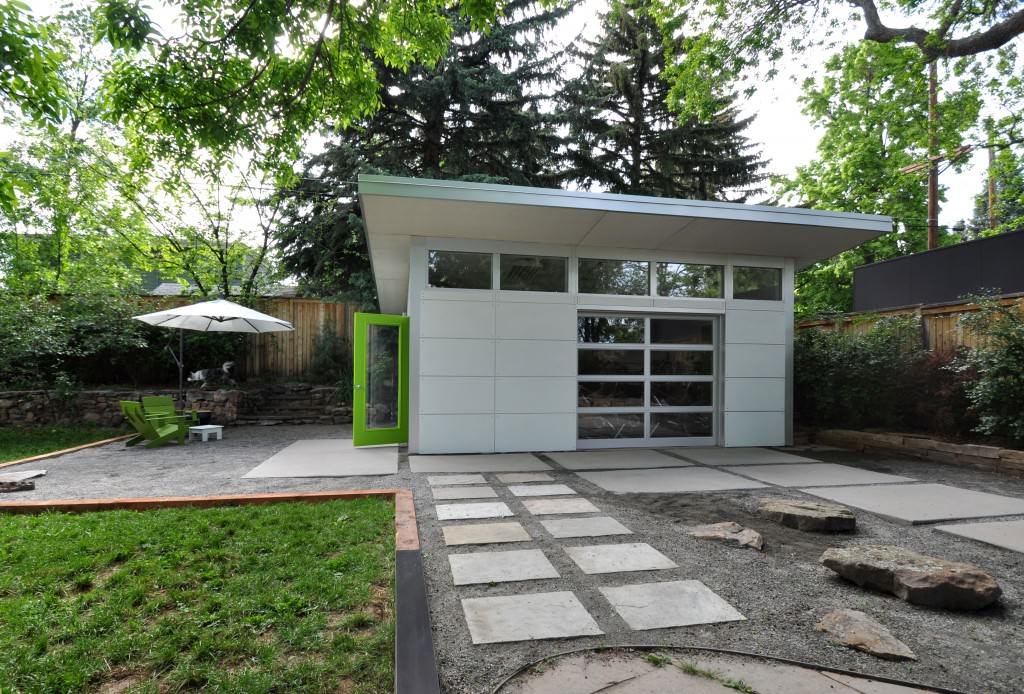Image of: modern prefab garage style