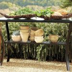 outdoor-console-wrought-iron-table