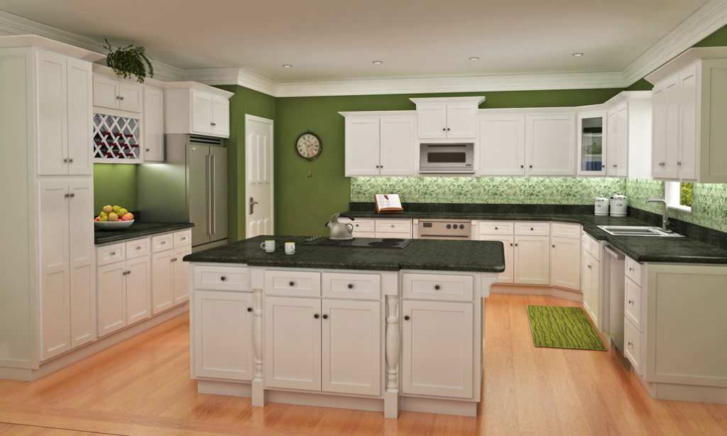 Image of: shaker style kitchen cabinet doors