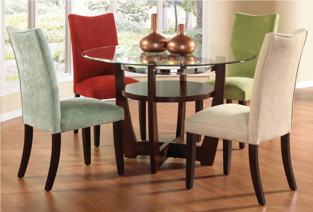 Image of: velvet parsons chairs