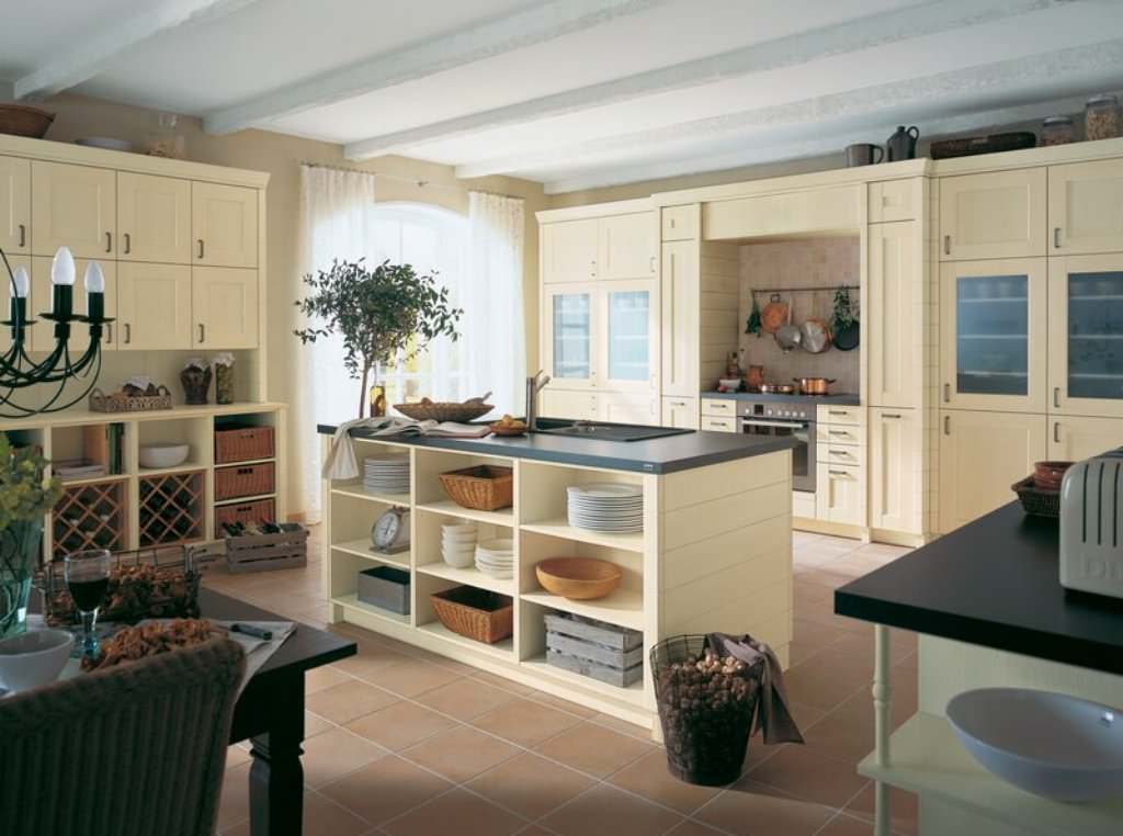 Image of: vintage kitchen cabinet