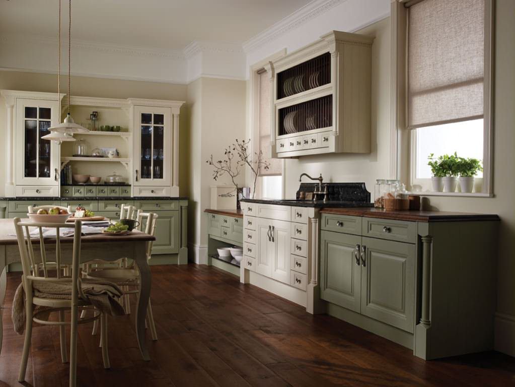 Image of: vintage kitchen cabinets idea for kitchen
