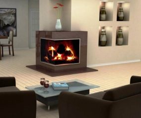 awesome-corner-electric-fireplace-design