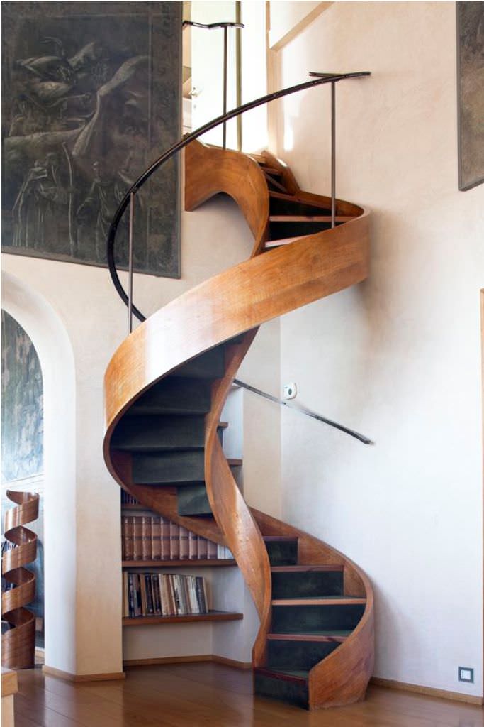 Image of: circular staircase design