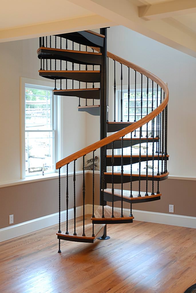 Image of: circular staircase style