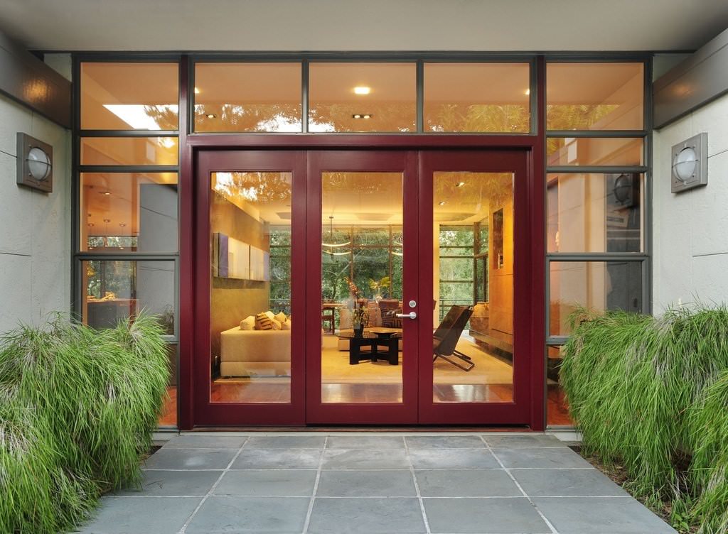 Image of: double french doors exterior for front house