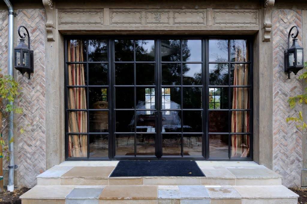 Image of: double french doors exterior idea