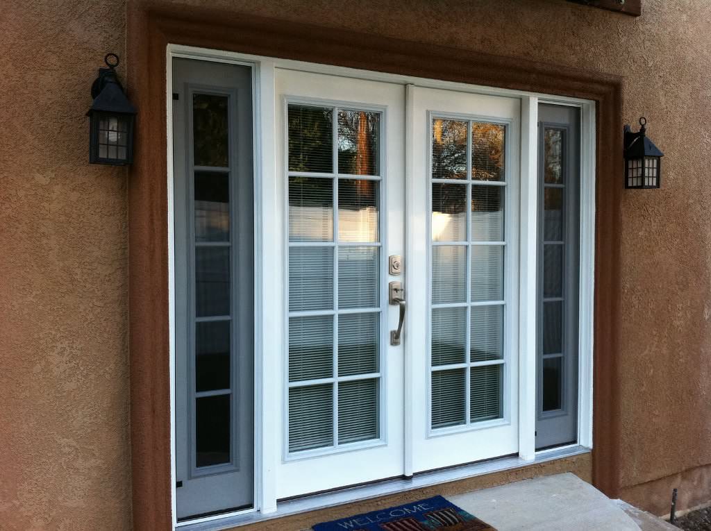 Image of: double french doors exterior