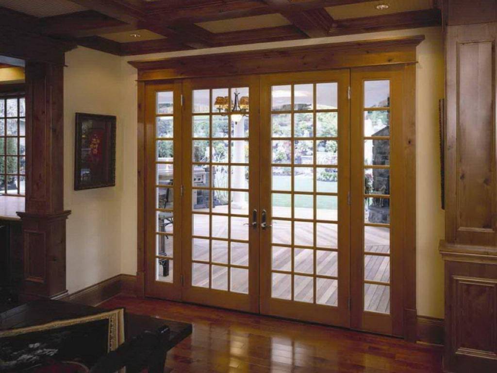 Image of: exterior french patio doors design