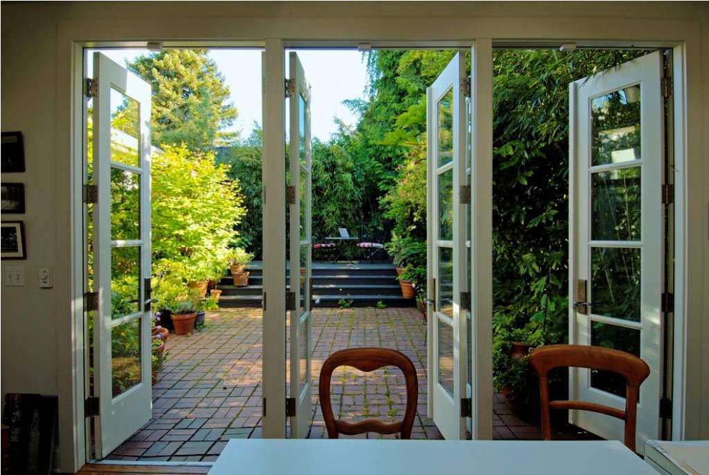 Image of: exterior french patio doors